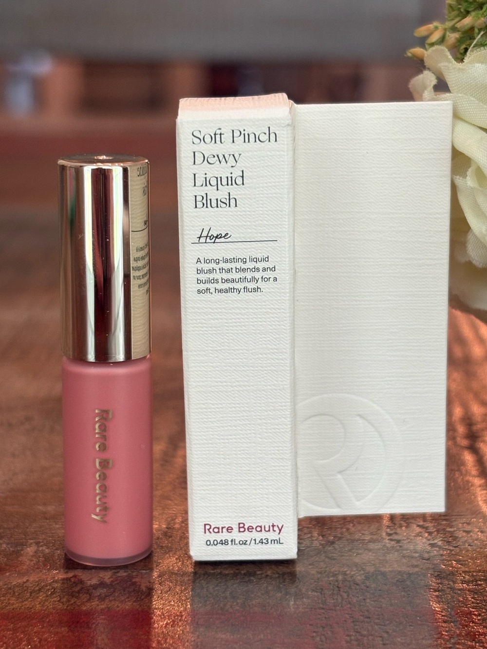 NEW Rare Beauty SOFT PINCH Dewy LIQUID BLUSH Mini in HOPE Selena Gomez!